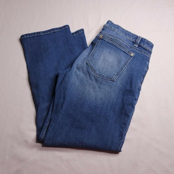 White House Black Market Denim - White House Black Market Crop Leg Jeans Size 10